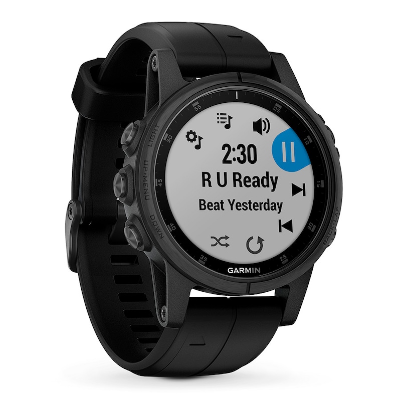 Main Image 3 of Garmin Fenix 5S Plus Sapphire Smartwatch 010-01987-02