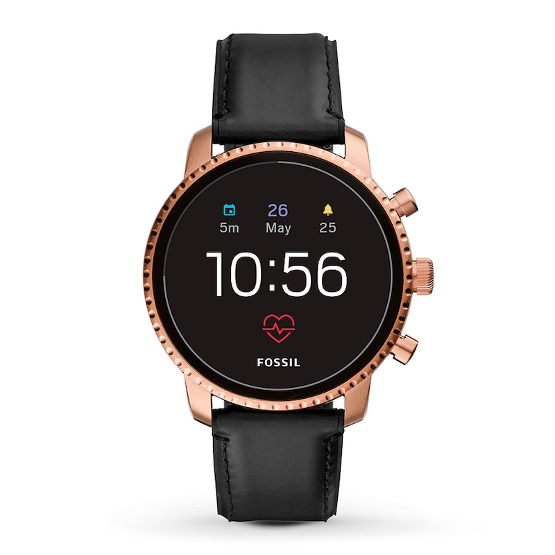 Main Image 1 of Fossil Explorist HR Gen 4 Smartwatch FTW4017