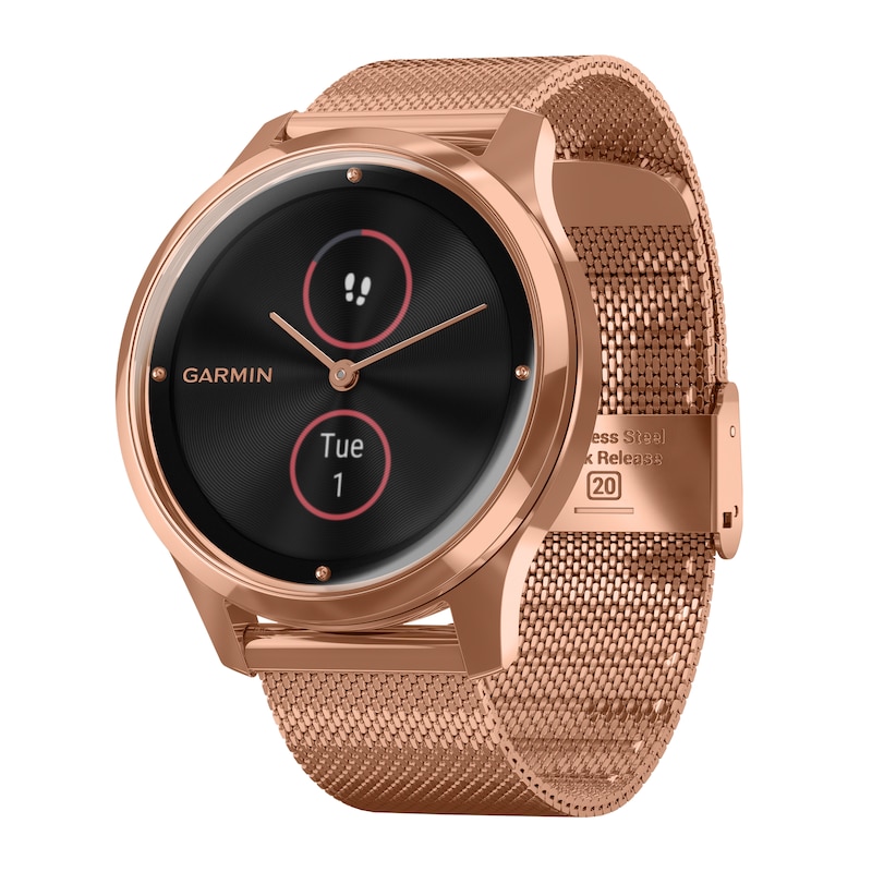 Main Image 2 of Garmin vivomove® Luxe Smartwatch 010-02241-04