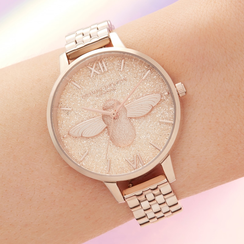 Main Image 3 of Olivia Burton 3D Bee Women's Watch 34mm