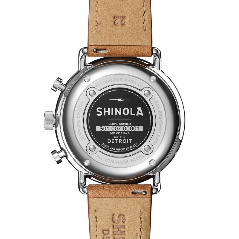 Main Image 4 of Shinola Canfield 45mm Watch S0120141501