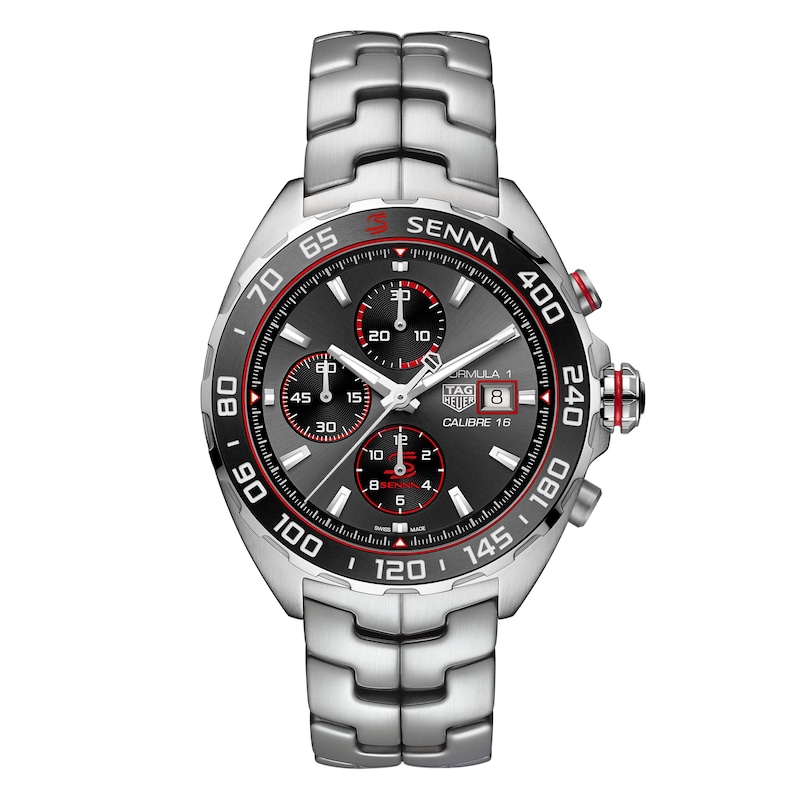 Main Image 1 of TAG Heuer FORMULA 1 Senna Calibre 16 Men's Chronograph Watch CAZ201D.BA0633