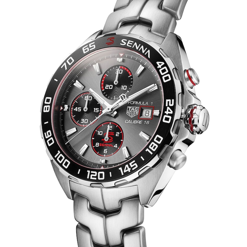 Main Image 2 of TAG Heuer FORMULA 1 Senna Calibre 16 Men's Chronograph Watch CAZ201D.BA0633