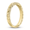 Thumbnail Image 2 of Kirk Kara Engraved Milgrain Wedding Band 14K Yellow Gold