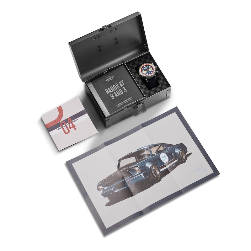 Main Image 6 of Shinola Canfield Speedway Automatic Men's Watch S0120247281