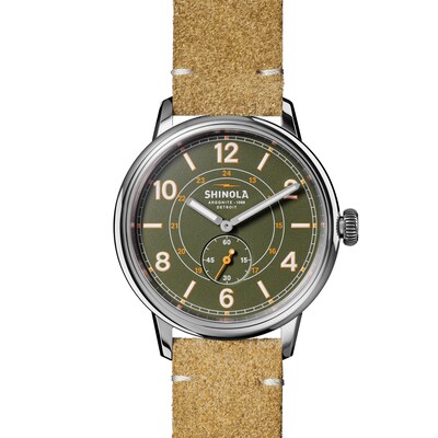 Shinola 取替える THE TRAVELLER ザ・トラベラー 42mm アイボリ