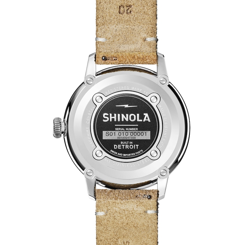 Main Image 3 of Shinola Traveler 42mm Men's Watch S0120247329