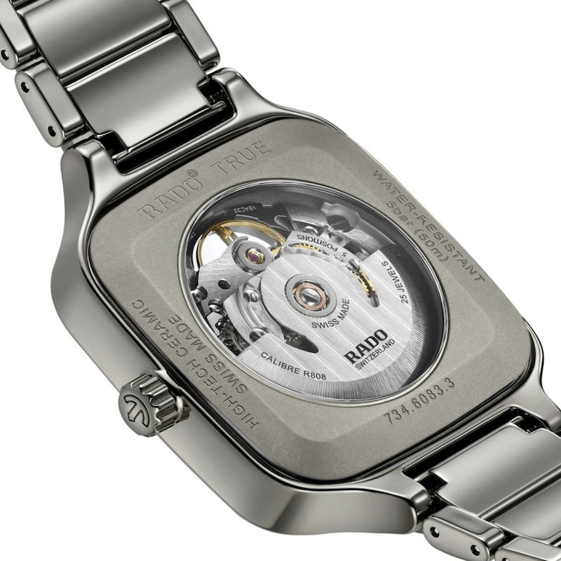 Main Image 4 of Rado True Square Open Heart Automatic Watch R27125152