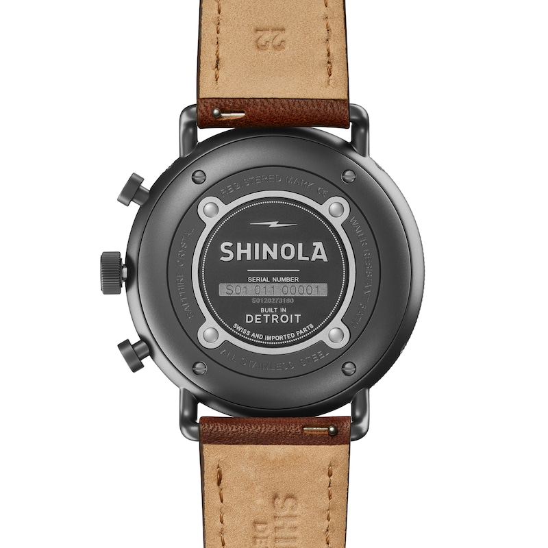 Main Image 2 of Shinola Canfield 45mm Watch S0120273180