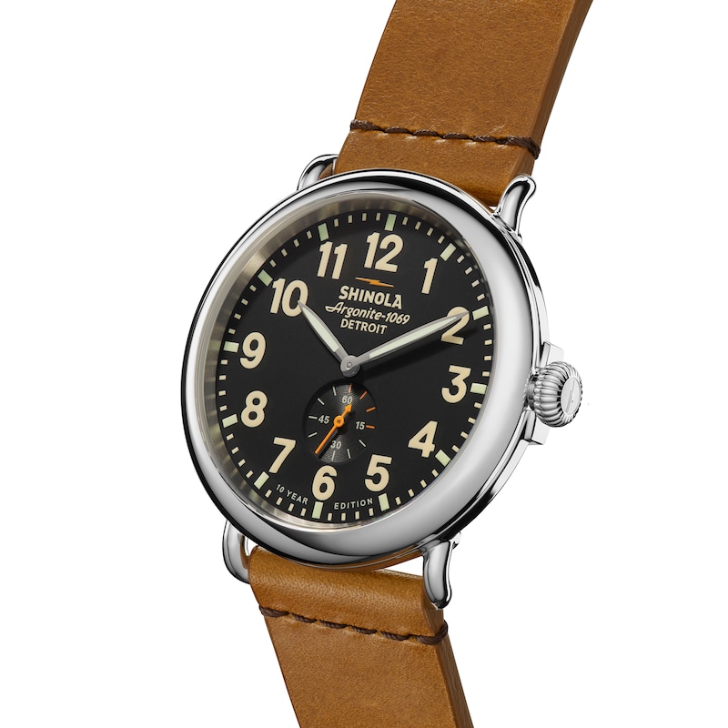 Main Image 3 of Shinola Runwell 10 Year Edition 41mm Watch S0120274082