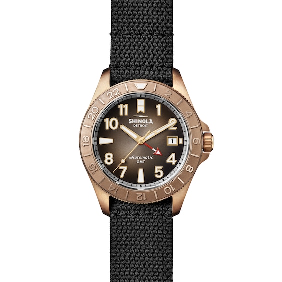 Shinola Monster GMT Automatic Mens 40mm Watch S0120273328