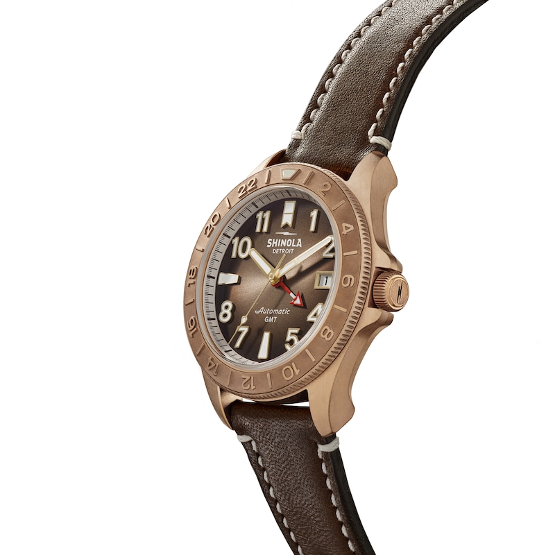 Main Image 4 of Shinola Monster GMT Automatic Men's 40mm Watch S0120273328