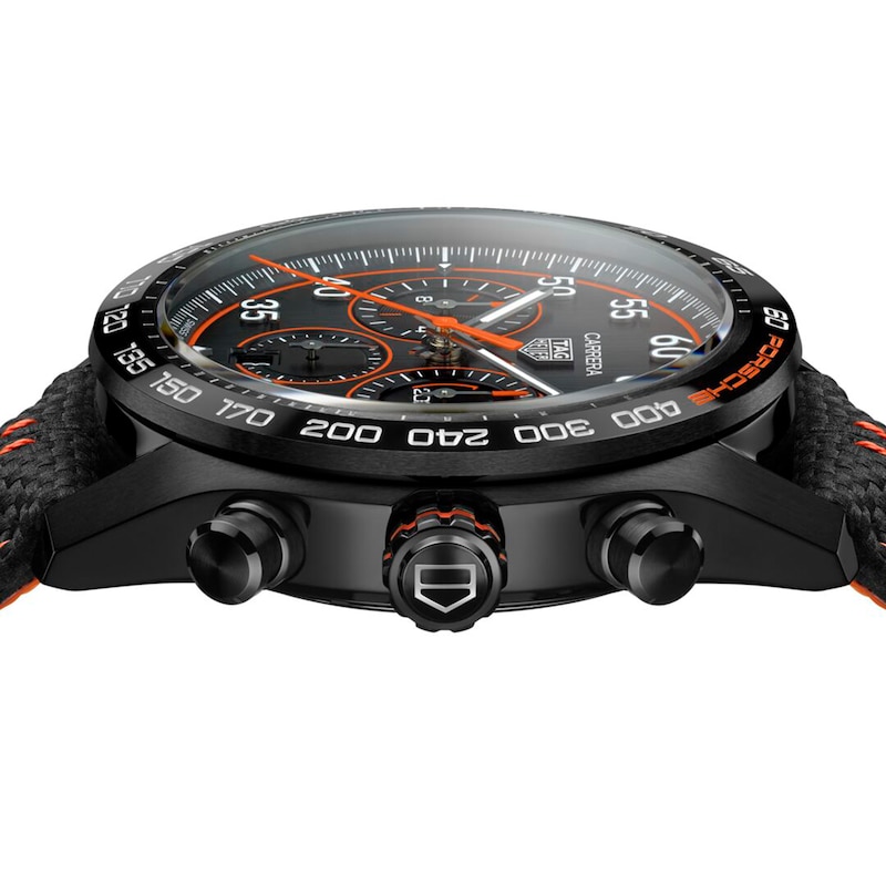 Main Image 3 of TAG Heuer Carrera Chronograph x Porsche Orange Racing Men's Watch CBN2A1M.FC6526