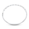Thumbnail Image 3 of Shy Creation Baguette & Round-Cut Multi-Diamond Bangle Bracelet 5/8 ct tw 14K White Gold SC55027005ZS