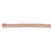 Thumbnail Image 2 of Miami Cuban Curb Chain Necklace 6.1mm Solid 14K Rose Gold 22"