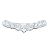 Thumbnail Image 3 of Lab-Grown Diamond Contour Anniversary Ring 1 ct tw 14K White Gold