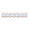 Thumbnail Image 3 of Certified Emerald-Cut Diamond Anniversary Ring 1-1/2 ct tw 18K Rose Gold