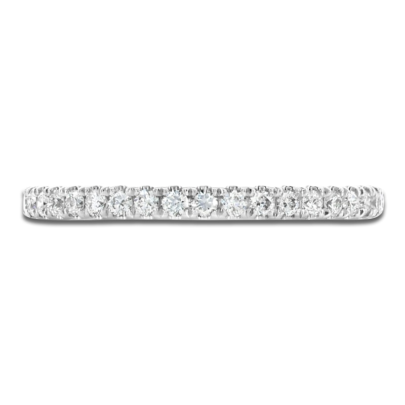 Main Image 3 of Certified Diamond Eternity Band 1/2 ct tw 14K White Gold