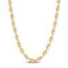 Thumbnail Image 1 of Glitter Rope Chain 4.5mm Semi-Solid 10K Yellow Gold 24"