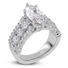 Thumbnail Image 2 of Marquise-Cut Created By Jared Studio Lab-Grown Diamond Engagement Ring 3-3/4 ct tw 14K White Gold
