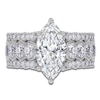 Thumbnail Image 3 of Marquise-Cut Created By Jared Studio Lab-Grown Diamond Engagement Ring 3-3/4 ct tw 14K White Gold