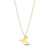 Thumbnail Image 1 of Dove Necklace 14K Yellow Gold 18"