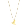 Thumbnail Image 2 of Dove Necklace 14K Yellow Gold 18"