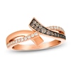 Thumbnail Image 1 of Le Vian Diamond Crisscross Ring 1/4 ct tw 14K Strawberry Gold