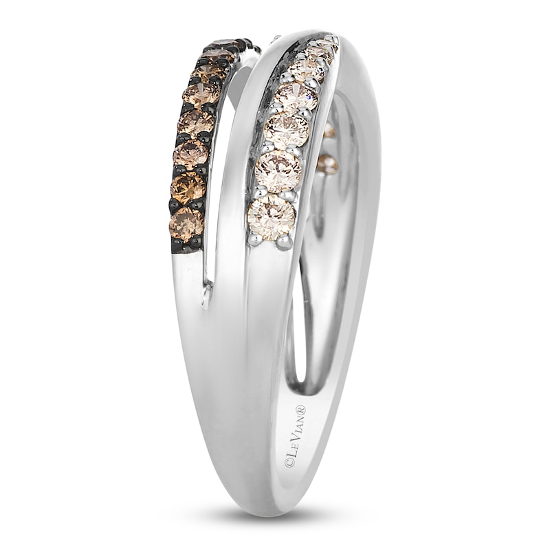 Main Image 3 of Le Vian Diamond Ring 1/2 ct tw 14K Vanilla Gold