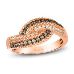 Le Vian Diamond Ring 1/3 ct tw 14K Strawberry Gold