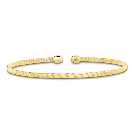 Shy Creation Corelli Collection Flex Bangle 14K Yellow Gold B22001133GOV2ZS