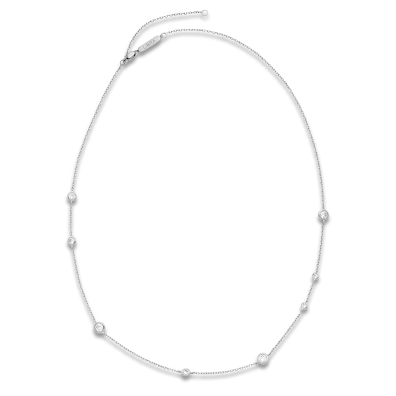 Constellations by Jared Lab-Grown Diamond Libra Necklace 3/4 ct tw 10K White Gold 18"