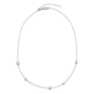 Constellations by Jared Lab-Grown Diamond Cancer Necklace 3/4 ct tw 10K White Gold 18"