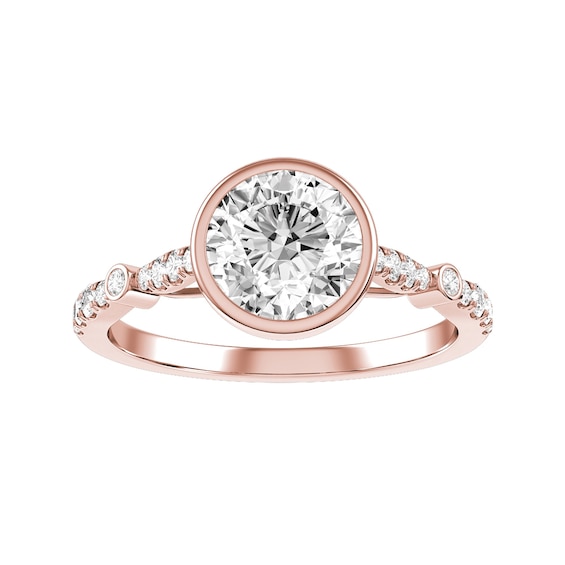 Round Diamond Bridal Ring
