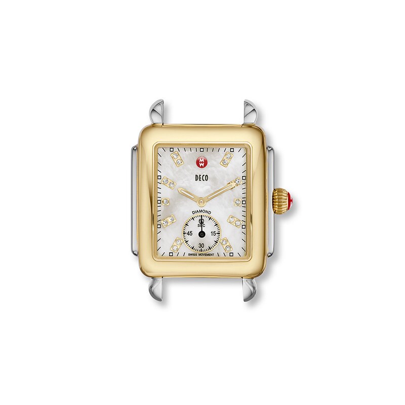 Main Image 1 of MICHELE Watch Case Deco 16 Two-Tone MW06V00C9046