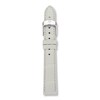 Thumbnail Image 1 of MICHELE Watch Strap White Leather MS16AA010100