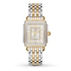 Thumbnail Image 1 of MICHELE Women's Deco Madison Mid Two-Tone 18K Gold-Plated Stainless Steel Watch MWW06G000002