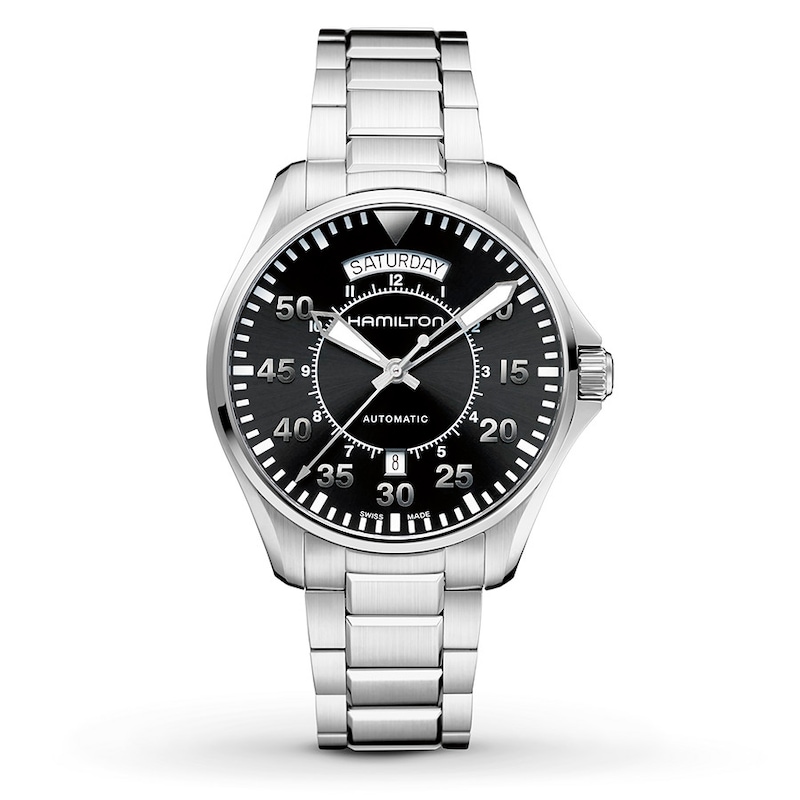 Main Image 1 of Hamilton Men's Watch Khaki Pilot Day Date Auto H64615135