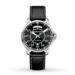 Hamilton Khaki Pilot Day-Date Auto Men's Watch H64615735