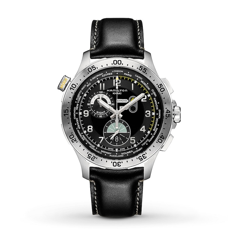 Main Image 1 of Hamilton Khaki Worldtimer Chrono Men's Watch H76714735