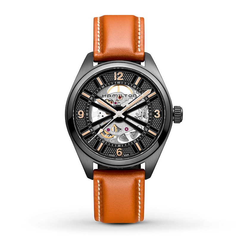 Main Image 1 of Hamilton Khaki Field Skeleton Auto Men's Watch H72585535