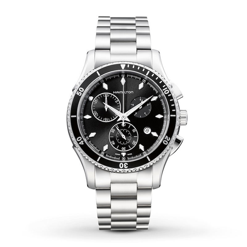 Main Image 1 of Hamilton Jazzmaster Seaview Chrono Quartz Watch H37512131
