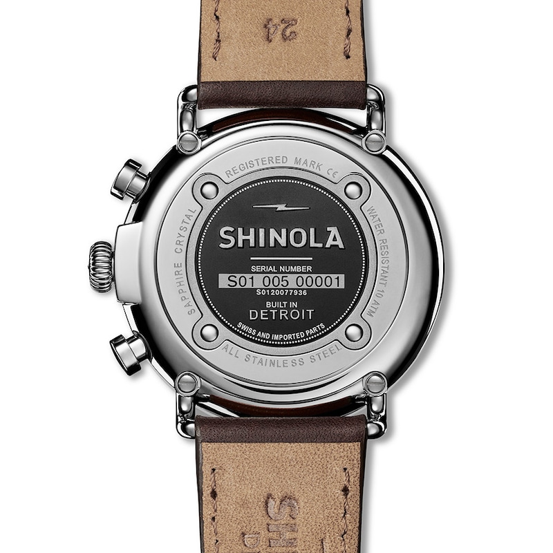 Shinola Runwell 47mm Chronograph Watch S0120077936