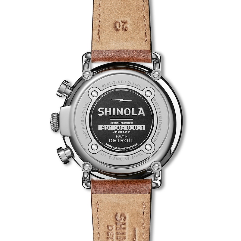 Shinola Runwell 41mm Chronograph Watch S0120044131