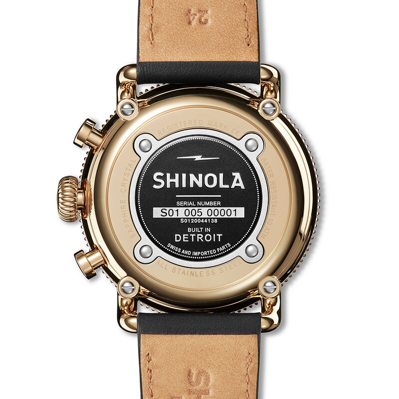 Main Image 4 of Shinola Runwell 48mm Chronograph Watch S0120044138