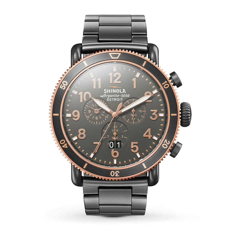 Shinola Runwell 48mm Chronograph Watch S0120089903