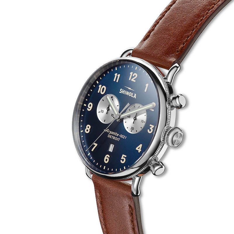 Main Image 2 of Shinola Canfield 43mm Chronograph Watch S0120001940