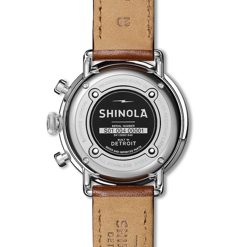 Main Image 4 of Shinola Canfield 43mm Chronograph Watch S0120001940