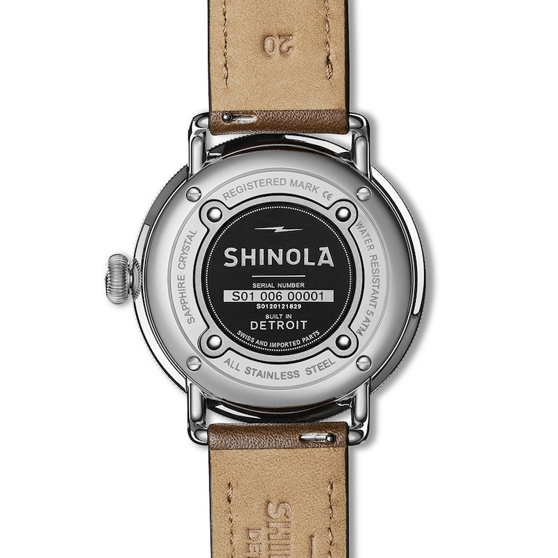 Shinola Canfield 43mm Watch S0120121829