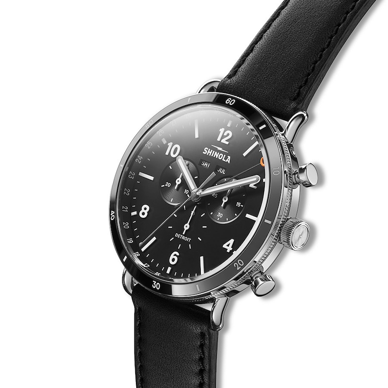 Main Image 2 of Shinola Canfield Sport 45mm Chronograph Watch S0120089889